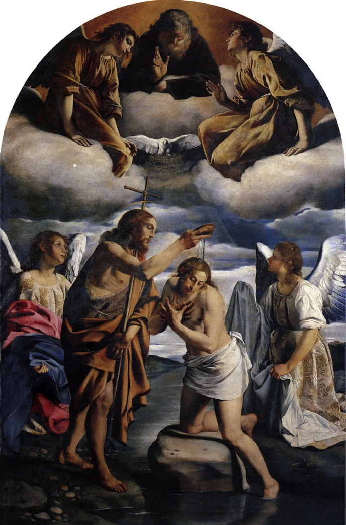 Battesimo di Cristo - chiesa di Santa Maria della Pace, Roma